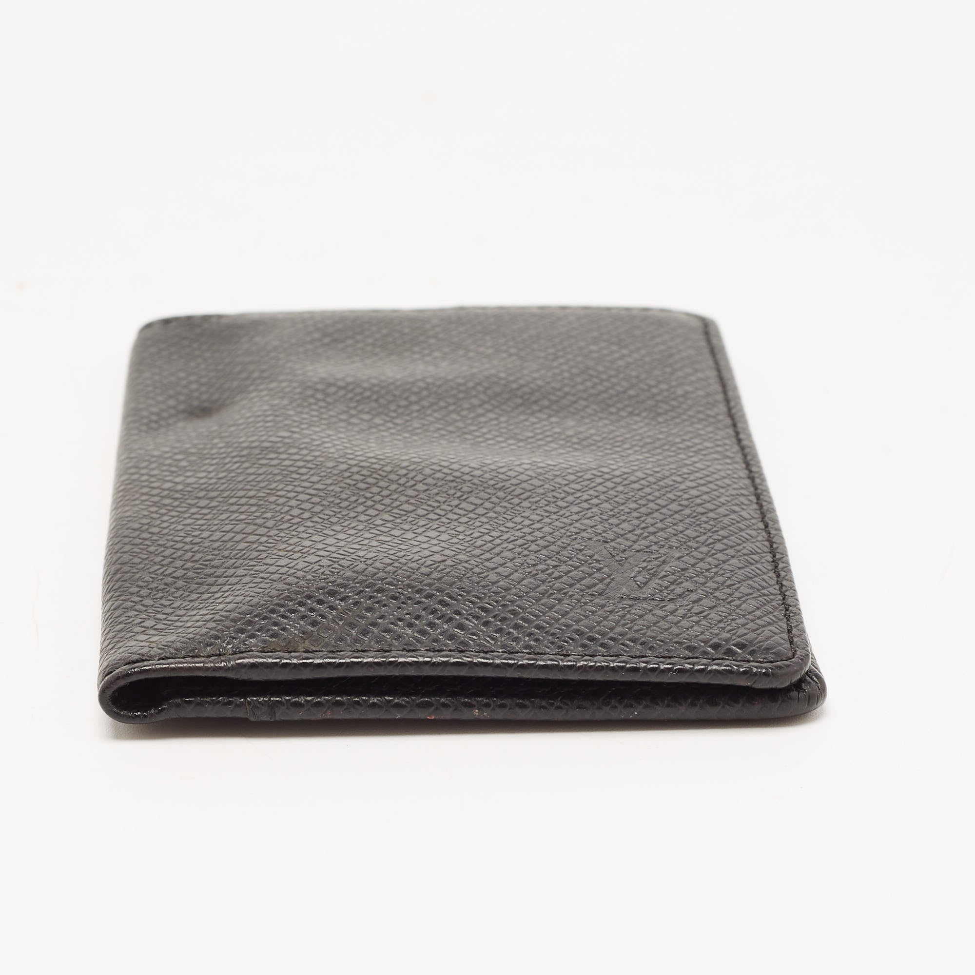 Louis Vuitton  Taiga Leather Bifold Card Case