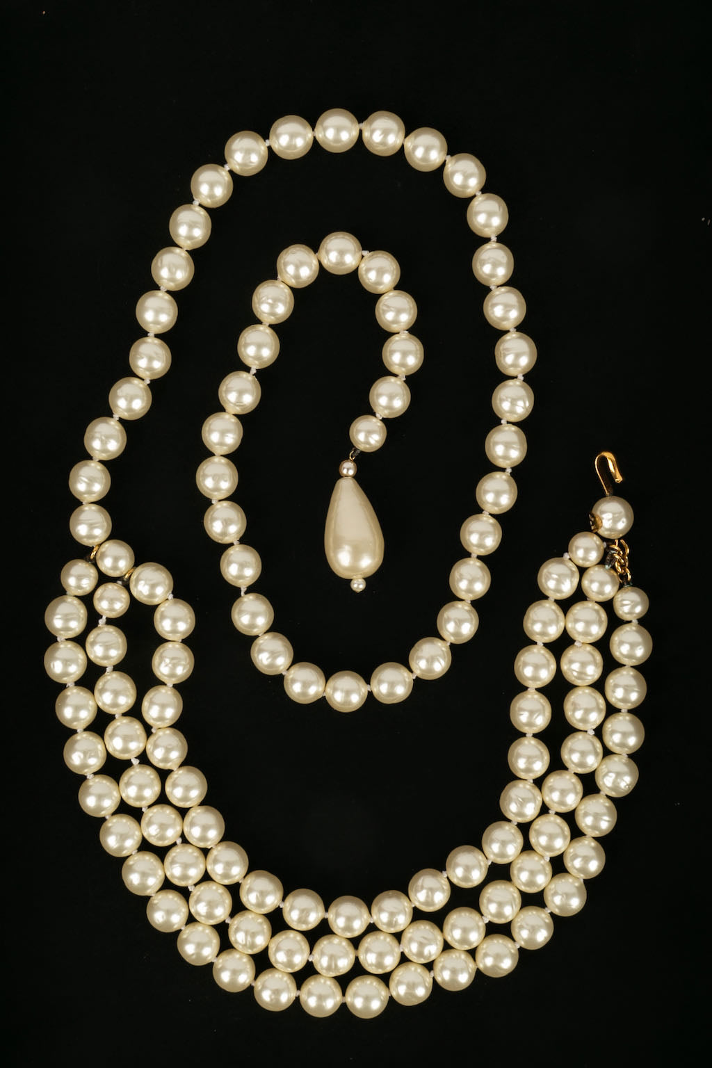 Ceinture de perles nacrÃƒÆ’Ã‚Â©es Chanel 1993