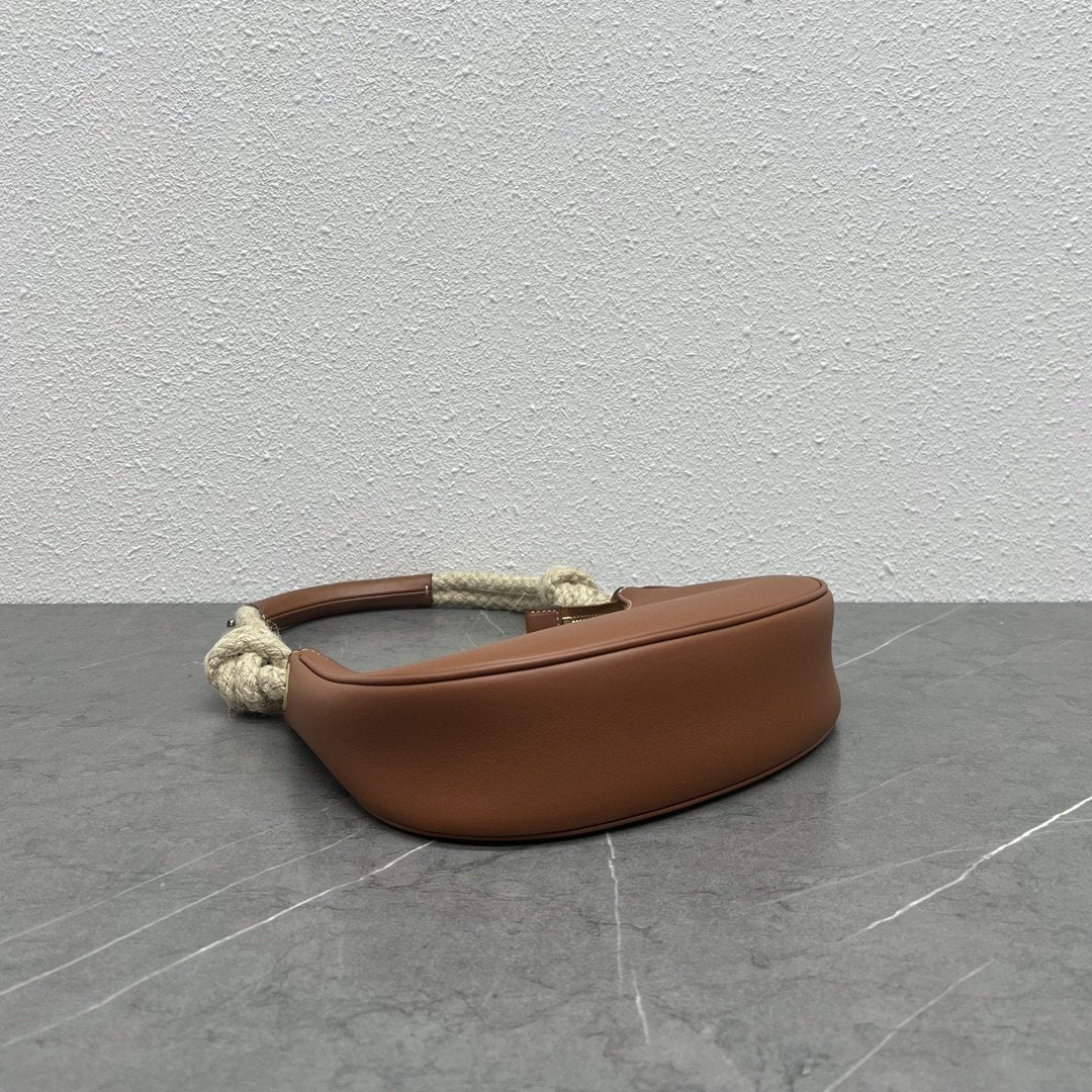 GLAMI Mirror Hobo Bag Brown For Women 9.6in/24.5cmÃƒâ€šÃ‚Â 