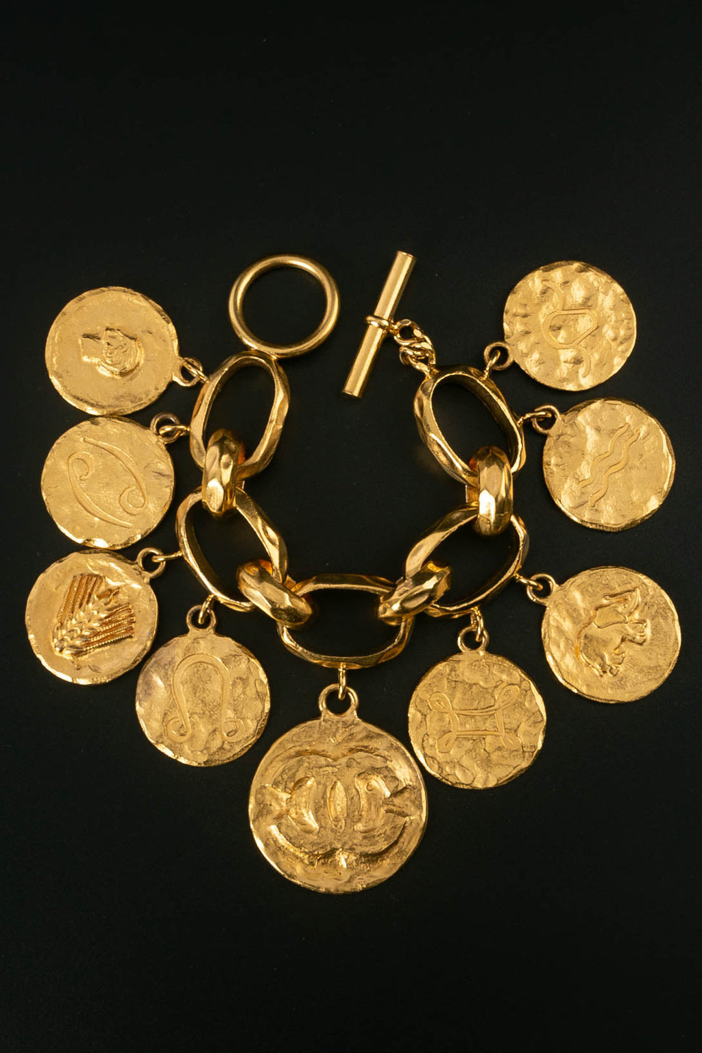 Bracelet ÃƒÆ’Ã‚Â  breloques Chanel Printemps 1994