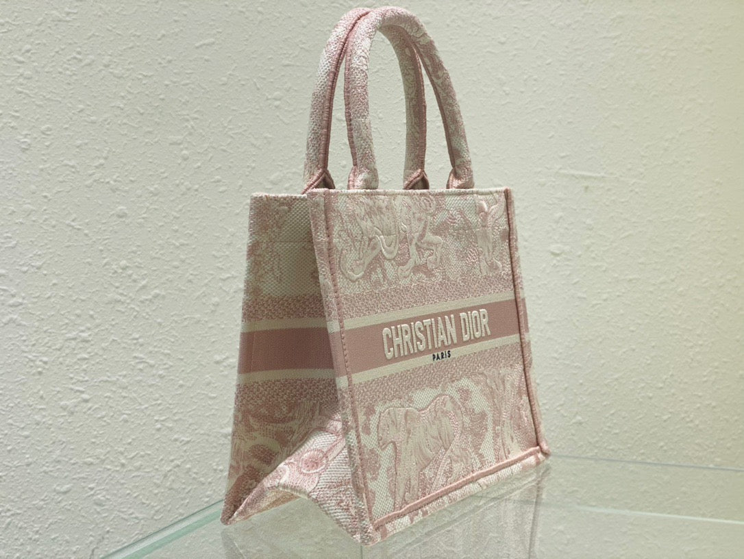 GLAMI Small Book Tote Pink, For Women, WomenÃ¢â‚¬â„¢s Handbags 26.5cm/10.5in CD