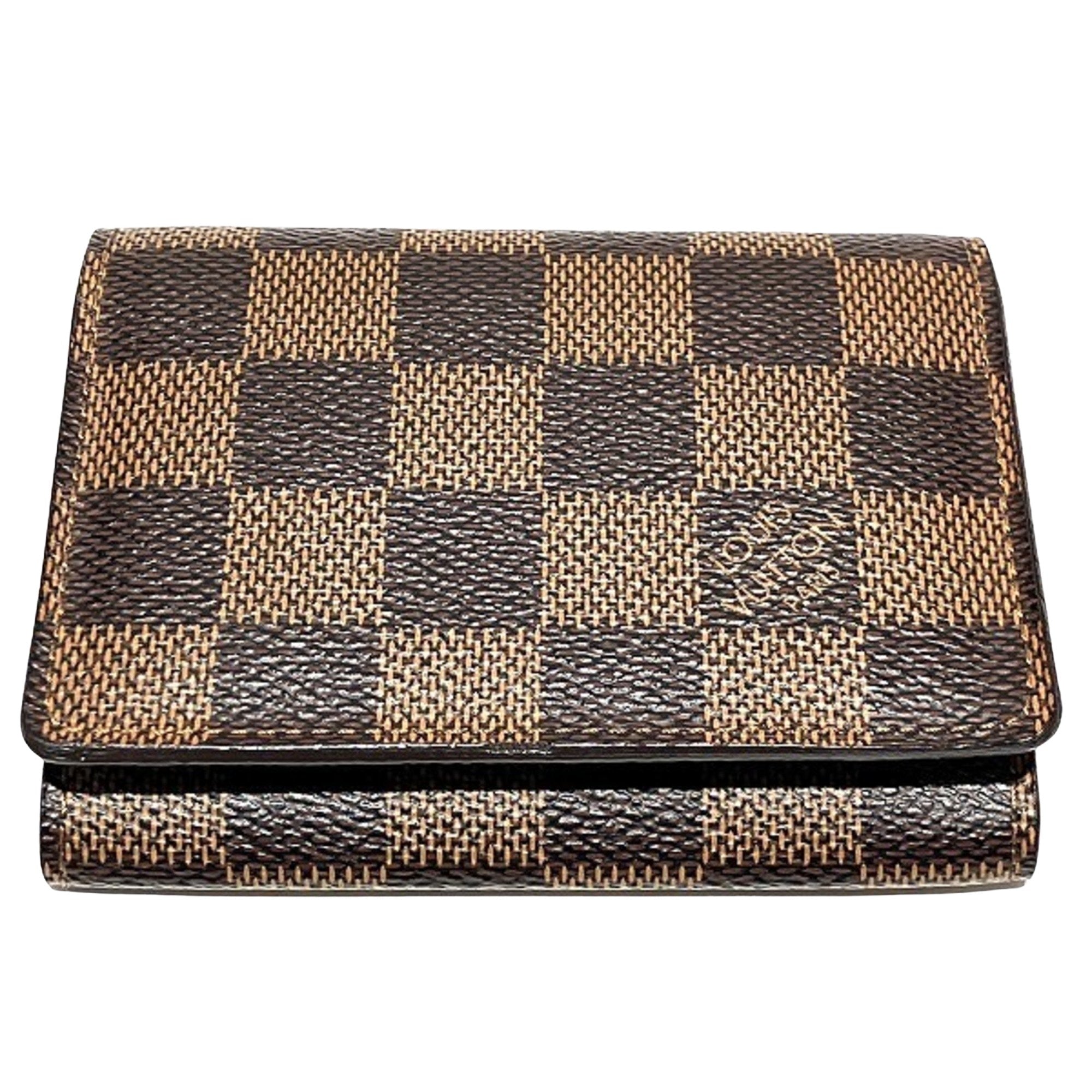 Louis Vuitton Enveloppe Carte De Visite  Canvas Wallet  ()