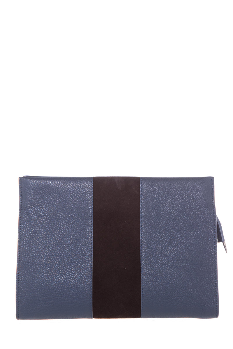 Canvas and Hyde New York Blue & Black Cross-Body