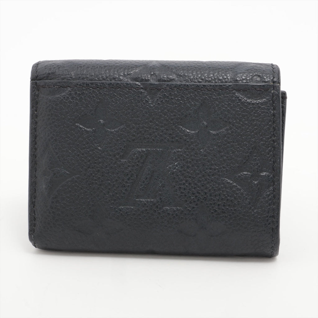 Louis Vuitton Amplant Portefolio Victoria M64060 Noir Compact Wallet