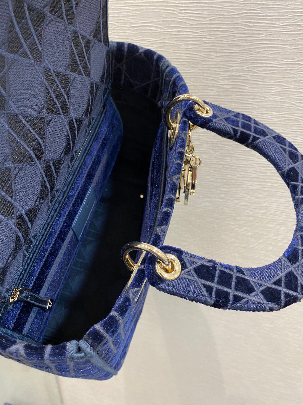 GLAMI Small Lady D-Lite Blue Bag For Women 9.5in/24cm CD