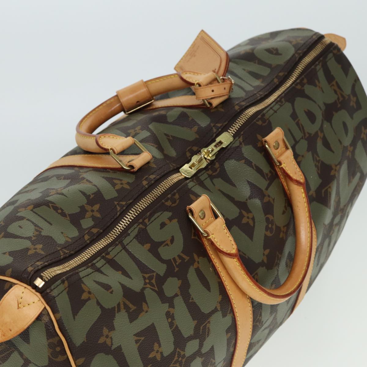 Louis Vuitton Keepall 50  Canvas Travel Bag