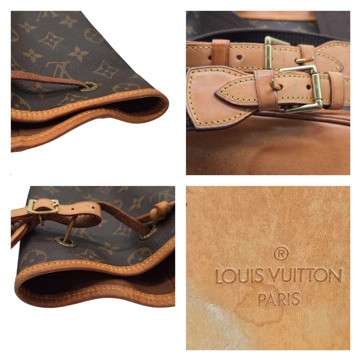 Louis Vuitton 1997 Monogram Canvas Montsouris GM Backpack