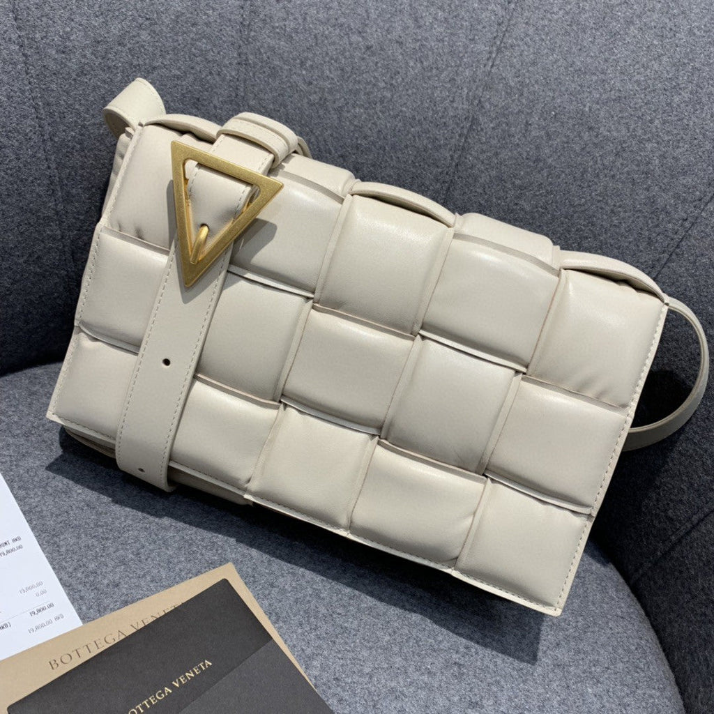 GLAMI Padded Cassette Bag For Women 10.2in/26cm In Chalk 591970VCQR19143