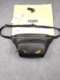 FI Little Monster Belt Bag Black For Men, Men’s Bag 7.9in/20cm FF