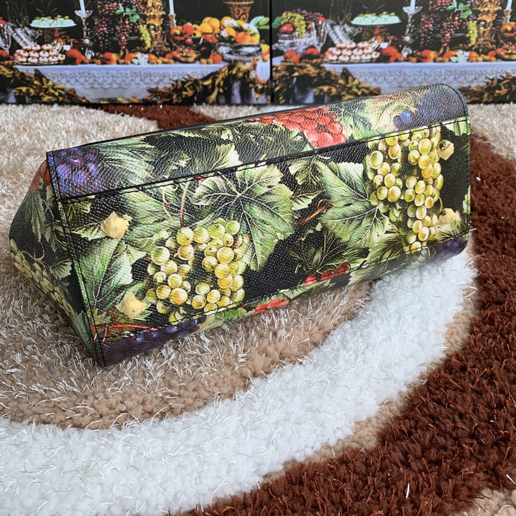 GLAMI MeGLAMIum Sicily Handbag Unique Print Motifs Muticolour For Women 10.2in/26cm GLAMI