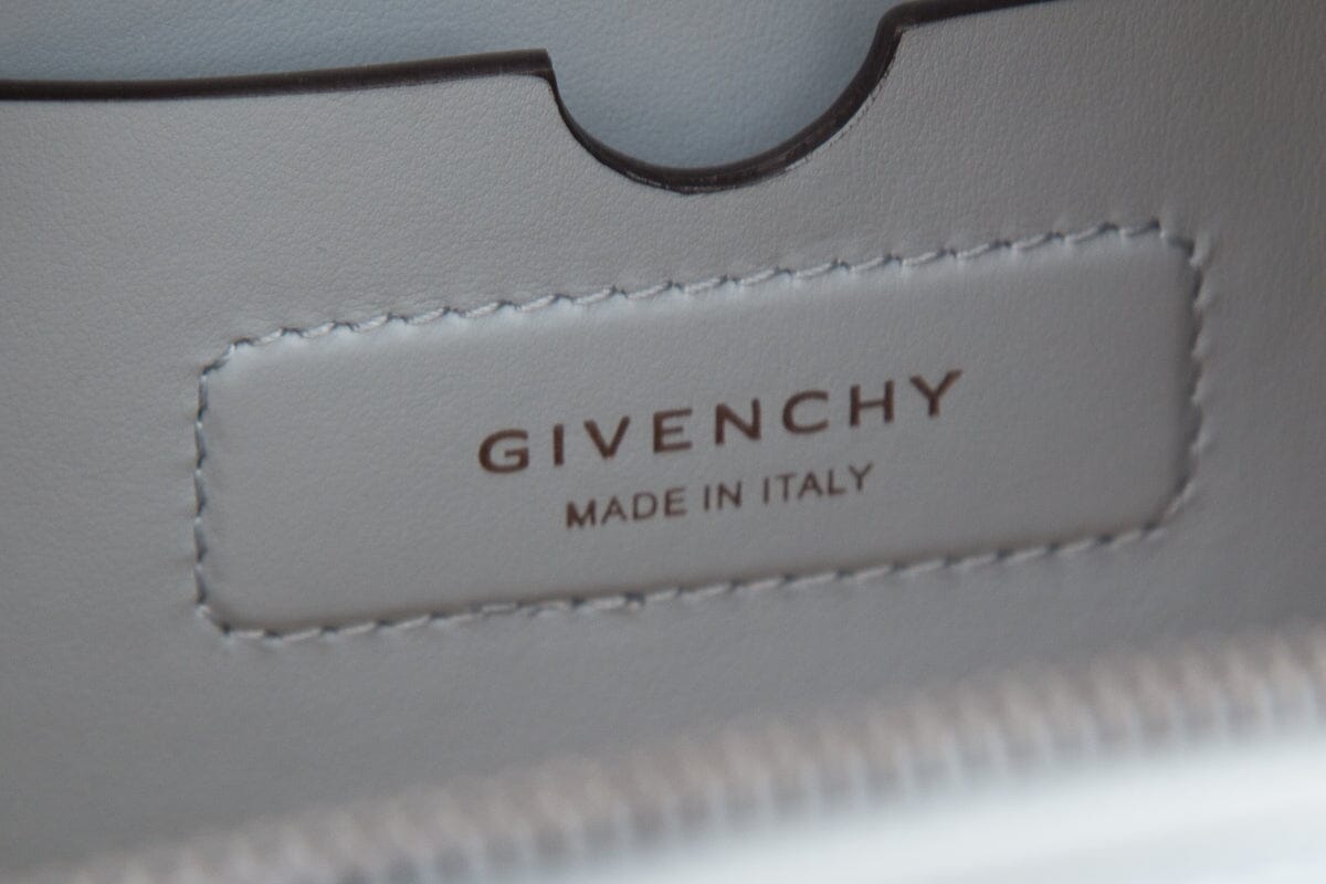 Givenchy Blue Calfskin Soft Antigona Handbag