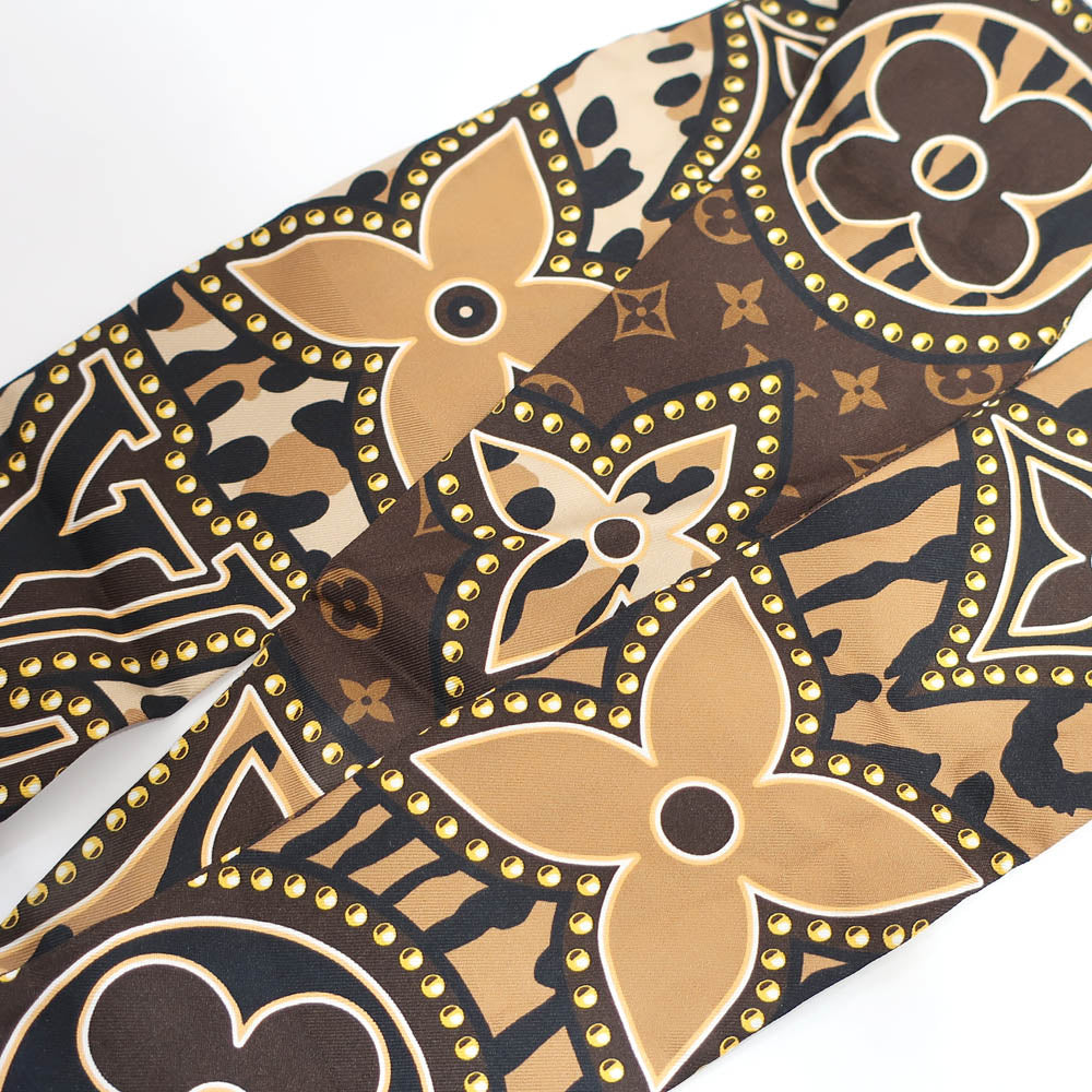 Louis Vuitton M70853 Brown  Monogram Silk 100% Fashion Women  Dress Little Other Only Console