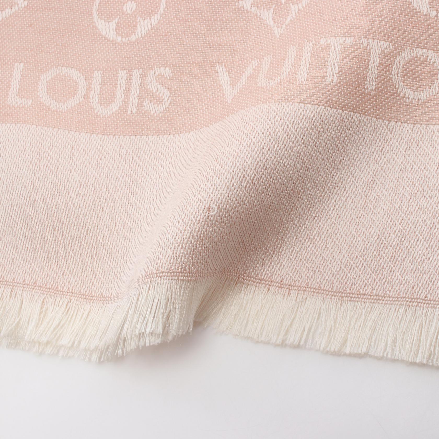 Louis Vuitton Silk Scarf Cotton Shawl