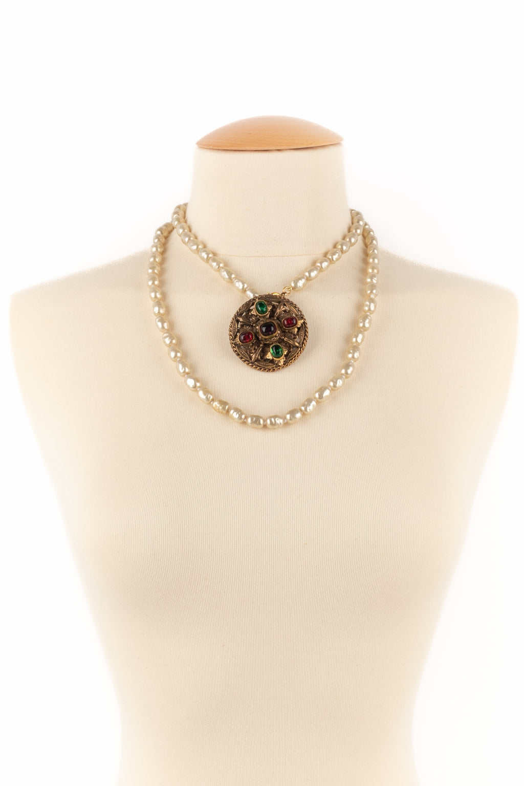 Collier byzantin Chanel 1983
