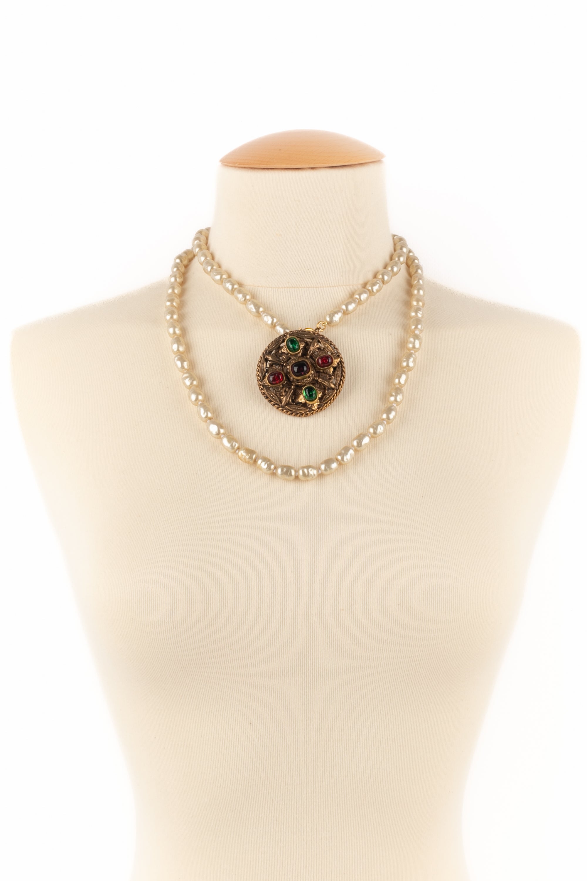Collier byzantin Chanel 1983