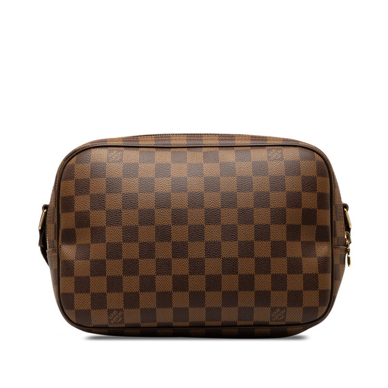 Louis Vuitton Reporters PM Pulled Shoulder Bag N45253 Brown PVC Leather  Louis Vuitton