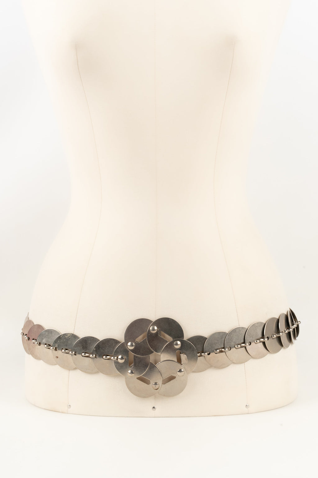 Ceinture argentÃƒÆ’Ã‚Â©e Paco Rabanne (AttribuÃƒÆ’Ã‚Â©e ÃƒÆ’Ã‚Â )