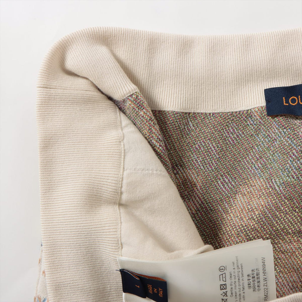 Louis Vuitton 22AW Cotton Shoes L  Multicolor Floral  s Shorts RM222