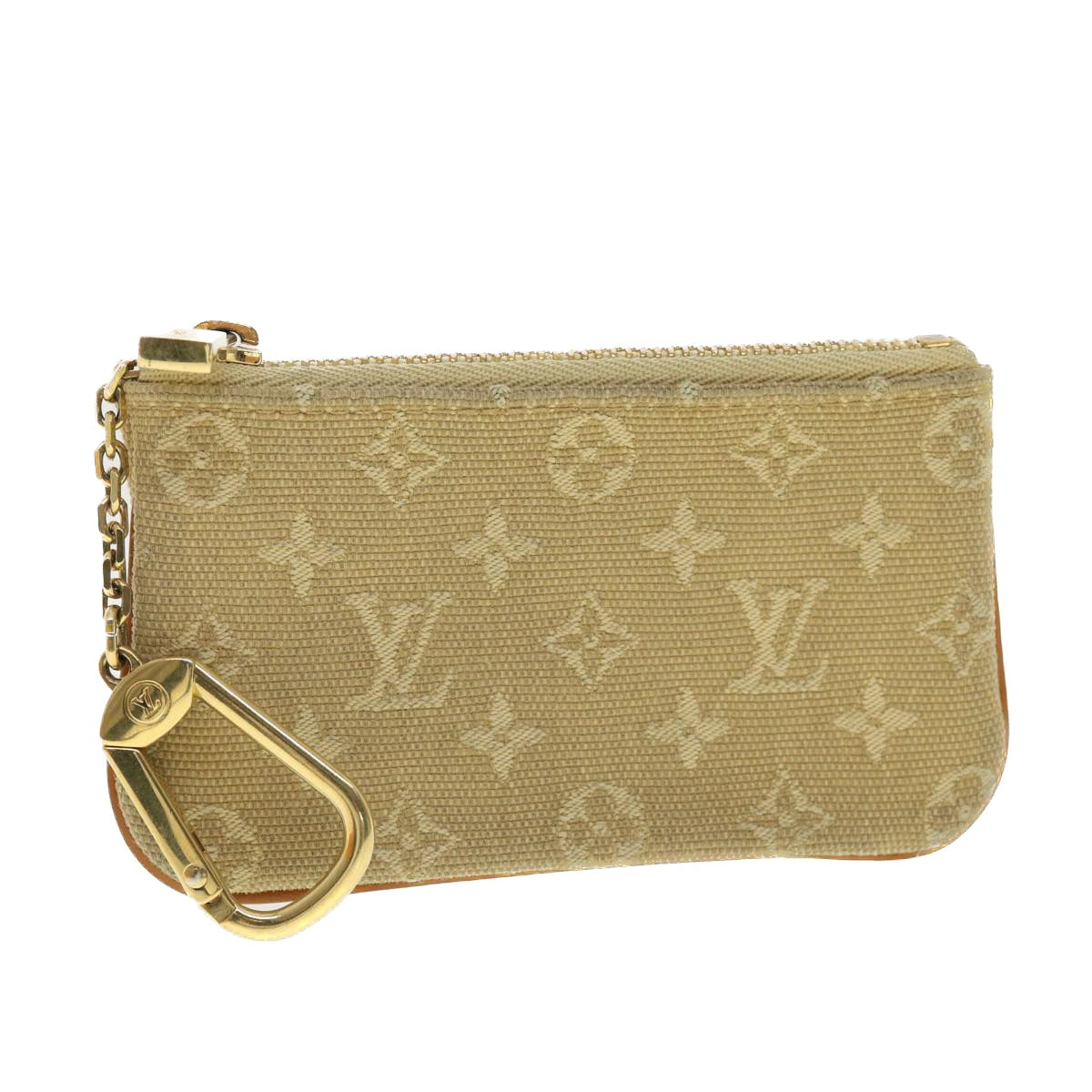 Louis Vuitton Pochette Clés  Canvas Wallet  ()