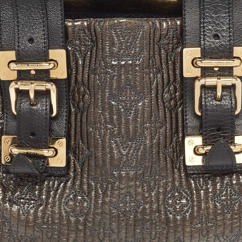 Louis Vuitton Black Monogram Motard Biker Bag..