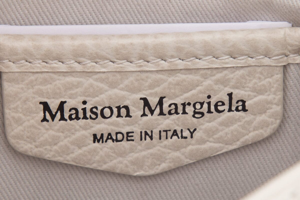 Maison Margiela Off White 5 AC Pouchette Handbag
