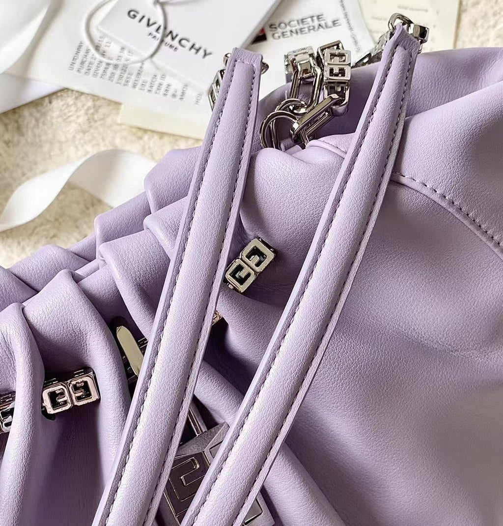 gv Small Kenny Bag Mauve For Women, Handbags, Shoulder Bags 12.6in/32cm GVC GLAMI50MJB1DZ-541