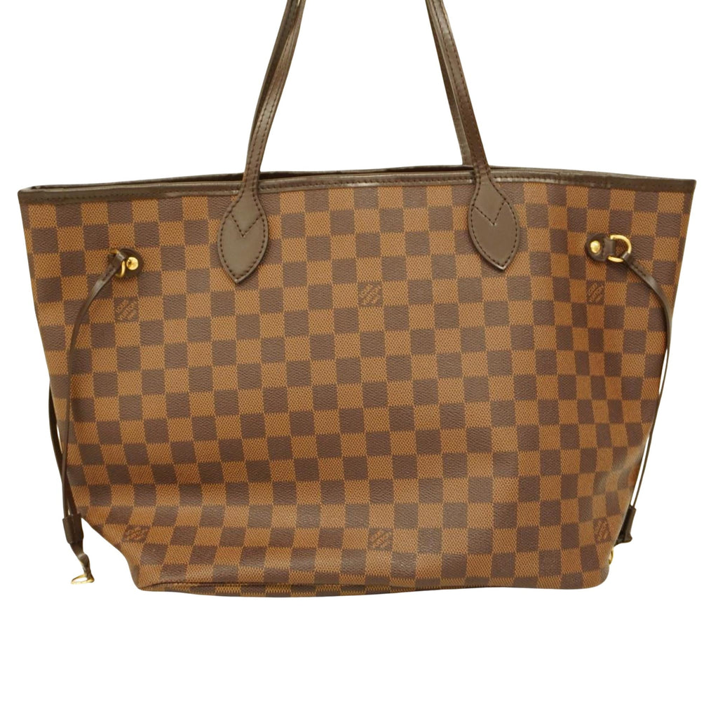 Louis Vuitton Neverfull Mm  Canvas Tote Bag ()