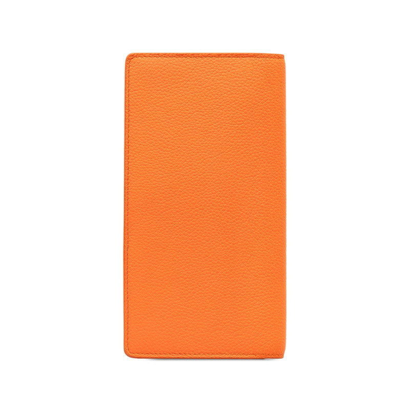 Louis Vuitton LV Aerogram Portefolio Braza Long Wallet M81153 Orange Leather   Louis Vuitton