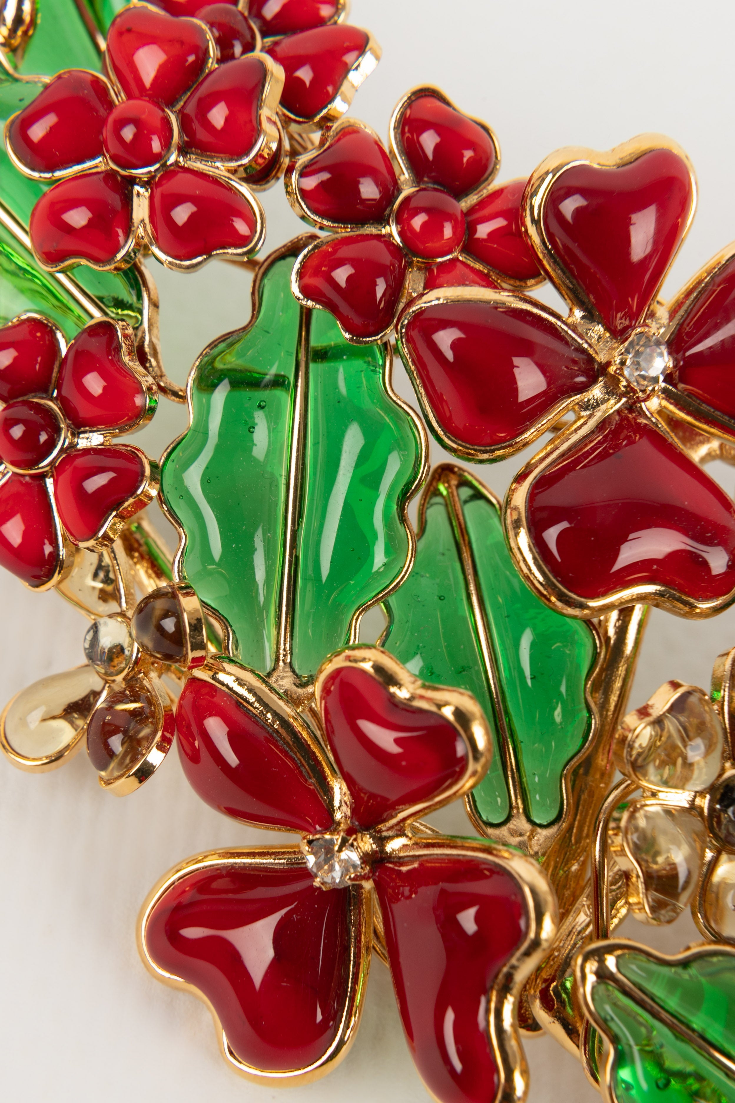 Collier fleurs Augustine