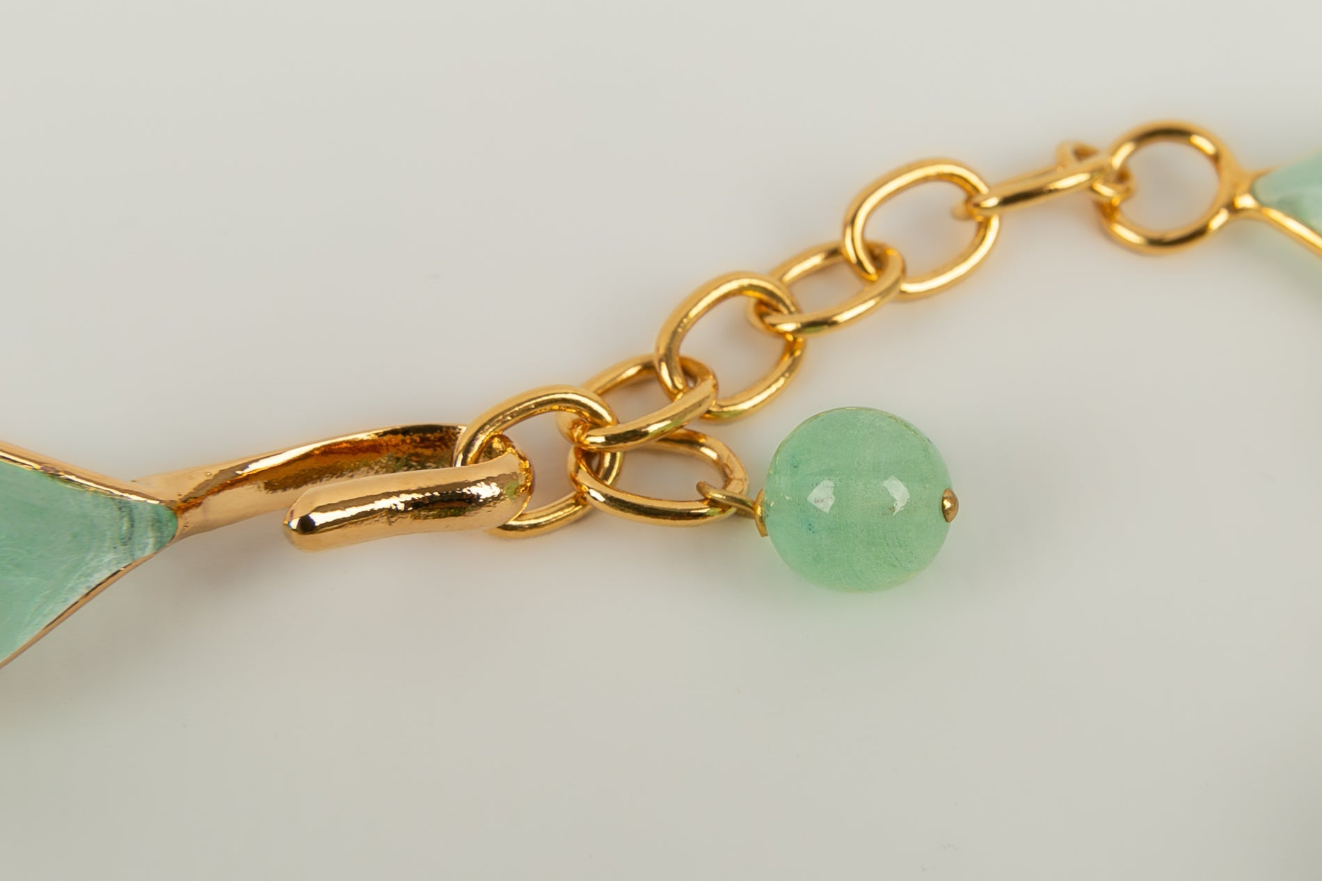 Collier vert Augustine