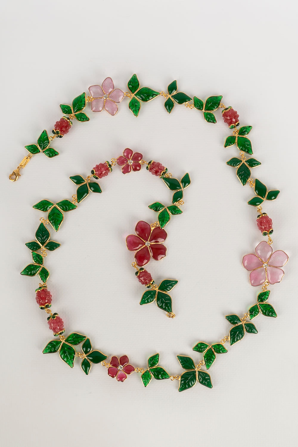Collier fleurs Augustine