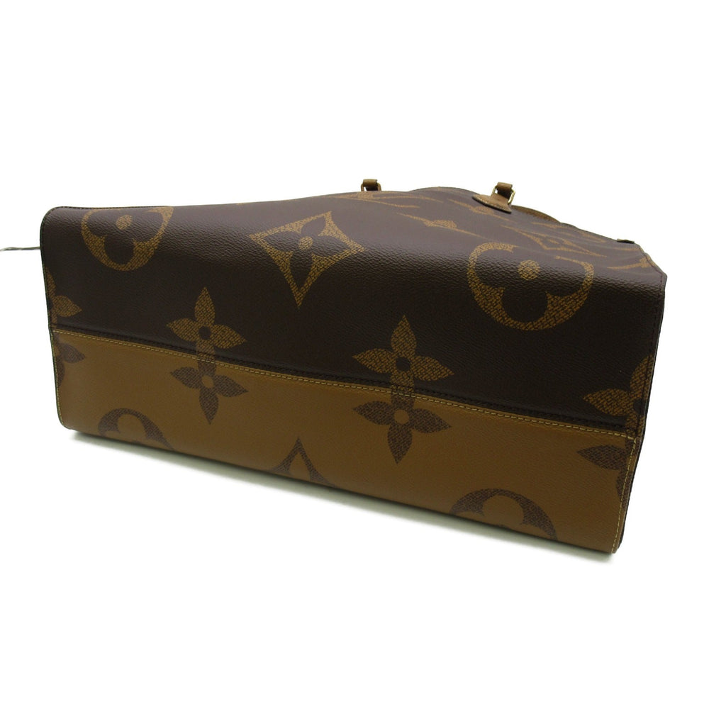 Louis Vuitton On The Go GM 2w Shoulder Bag Canvas Monogram Reversee  Brown M45320