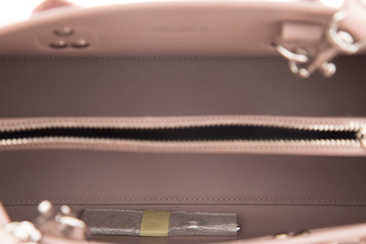 Saint Laurent Blush Sac De Jour Leather Handbag AS IS