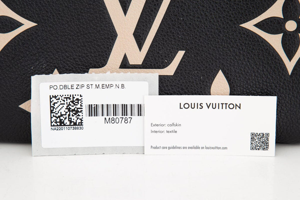 Louis Vuitton Black Bicolor Multi Pouchette Handbag