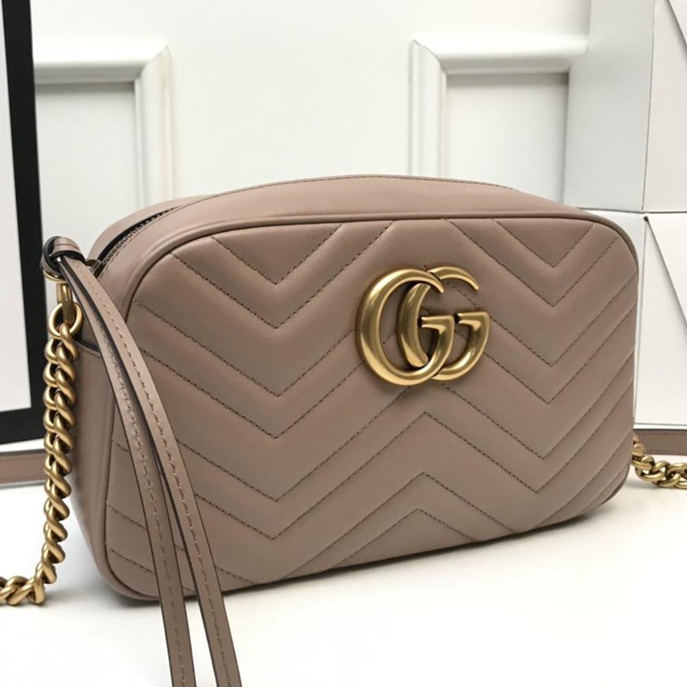 GG Marmont small matelassÃƒÆ’Ã‚Â© shoulder bag