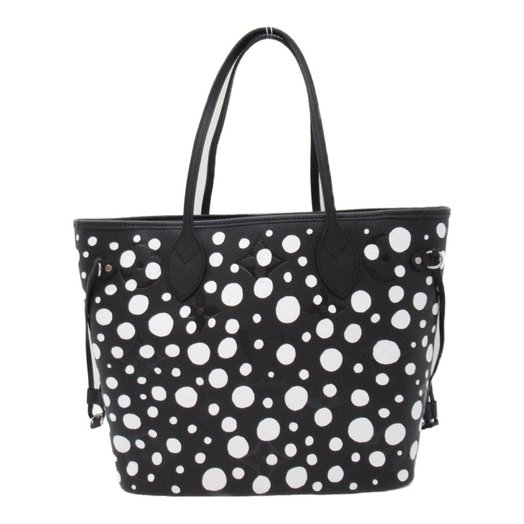 Louis Vuitton LV X YK Newark MM Tote Bag Leather Monogram Emplant  Black M46390