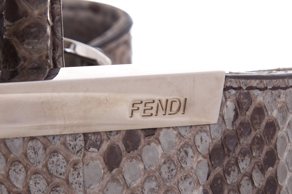 Fendi Exotic Skin 2Jours Handbag