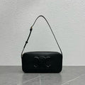 GLAMI Camera Shoulder Bag Cuir Triomphe Black For Women 10in/26cm