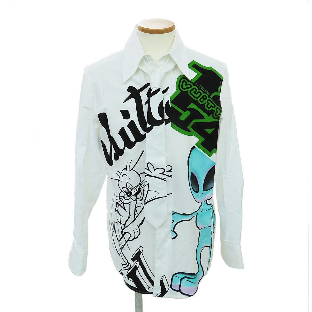 Louis Vuitton Alien Graphic Printed  RM222 S Size Apparel Clothes Fashion Mens