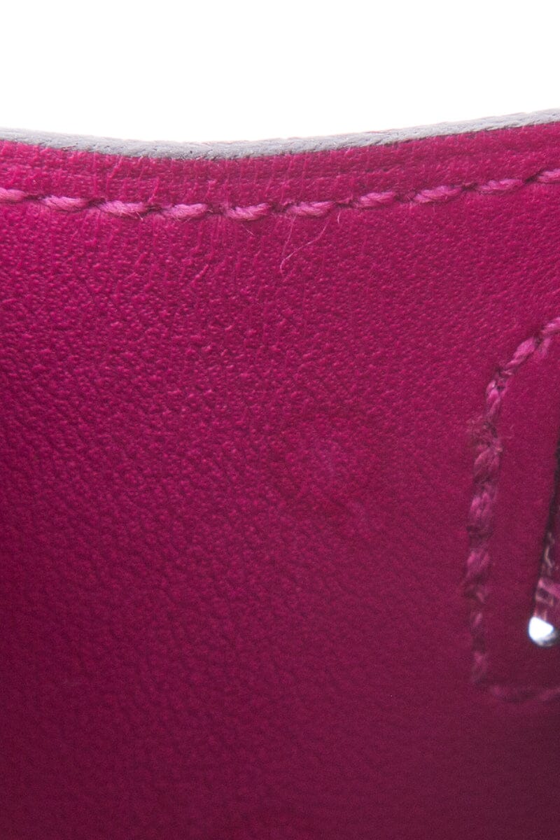 HermÃƒÆ’Ã‚Â¨s 2018 Rose Pourpre Chevre Mysore Mini Kelly 20cm W/PHW