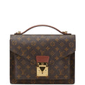 Louis Vuitton Monogram Montserrat 26 Handbag M51187 Brown PVC Leather  Louis Vuitton