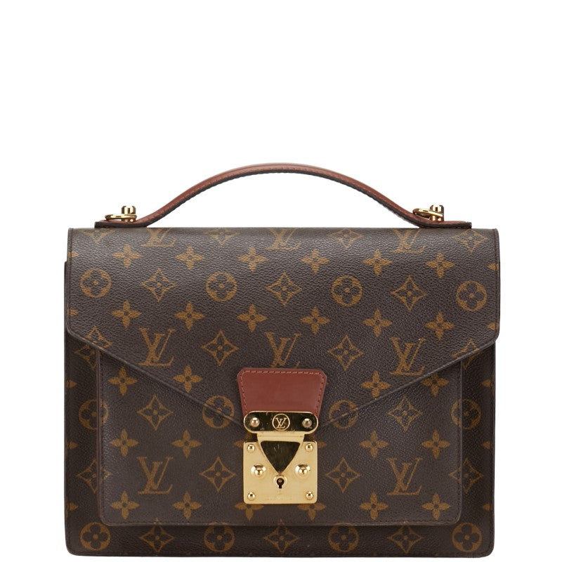 Louis Vuitton Monogram Montserrat 26 Handbag M51187 Brown PVC Leather  Louis Vuitton