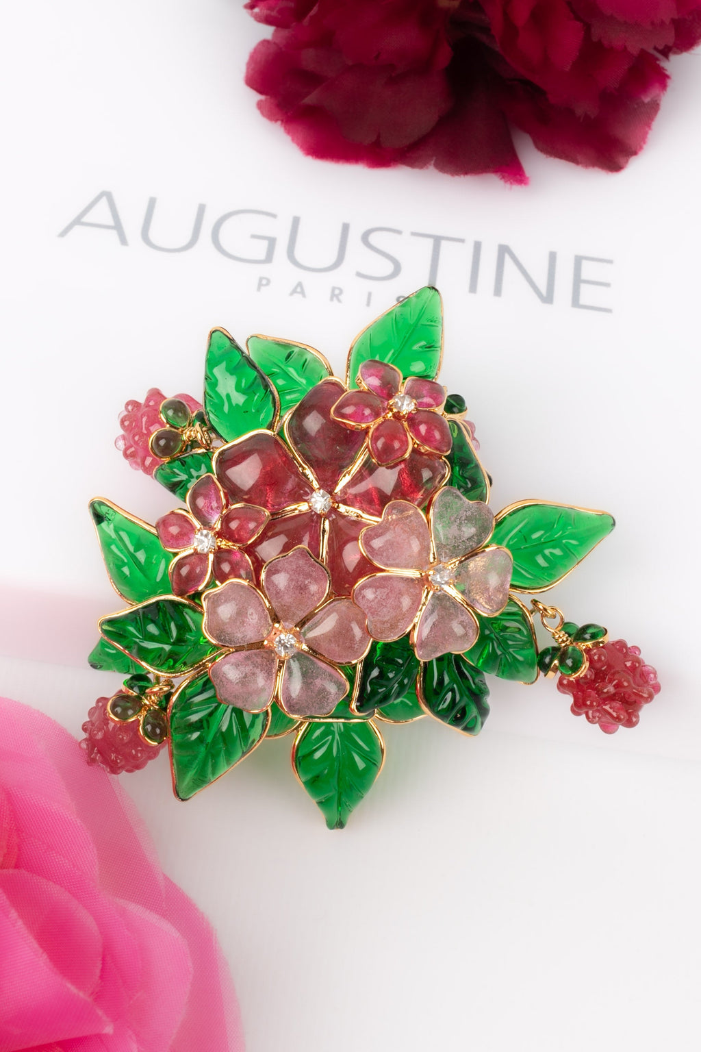 Broche pendentif Augustine