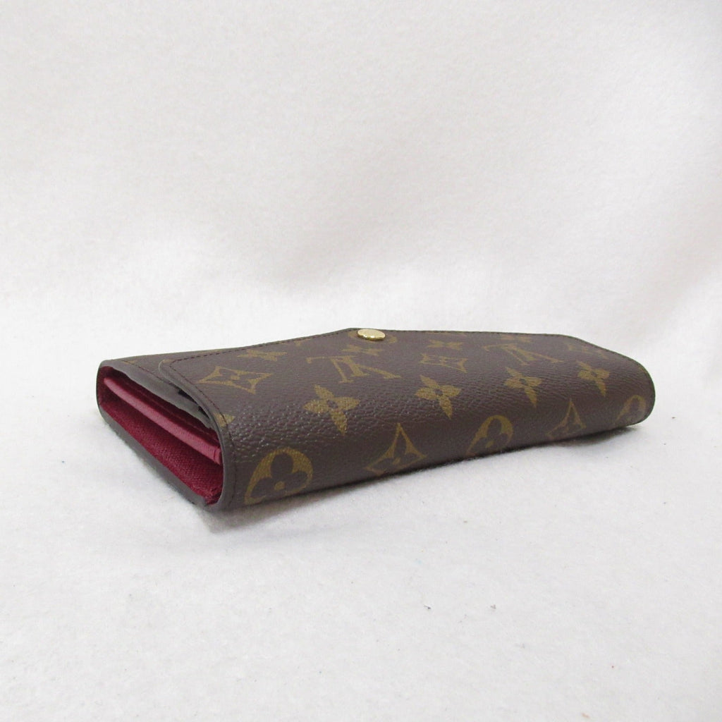 Louis Vuitton Portefolio Sarah Round Wallet Round Wallet Wallet PVC Coated Canvas Monogram  Brown M62234