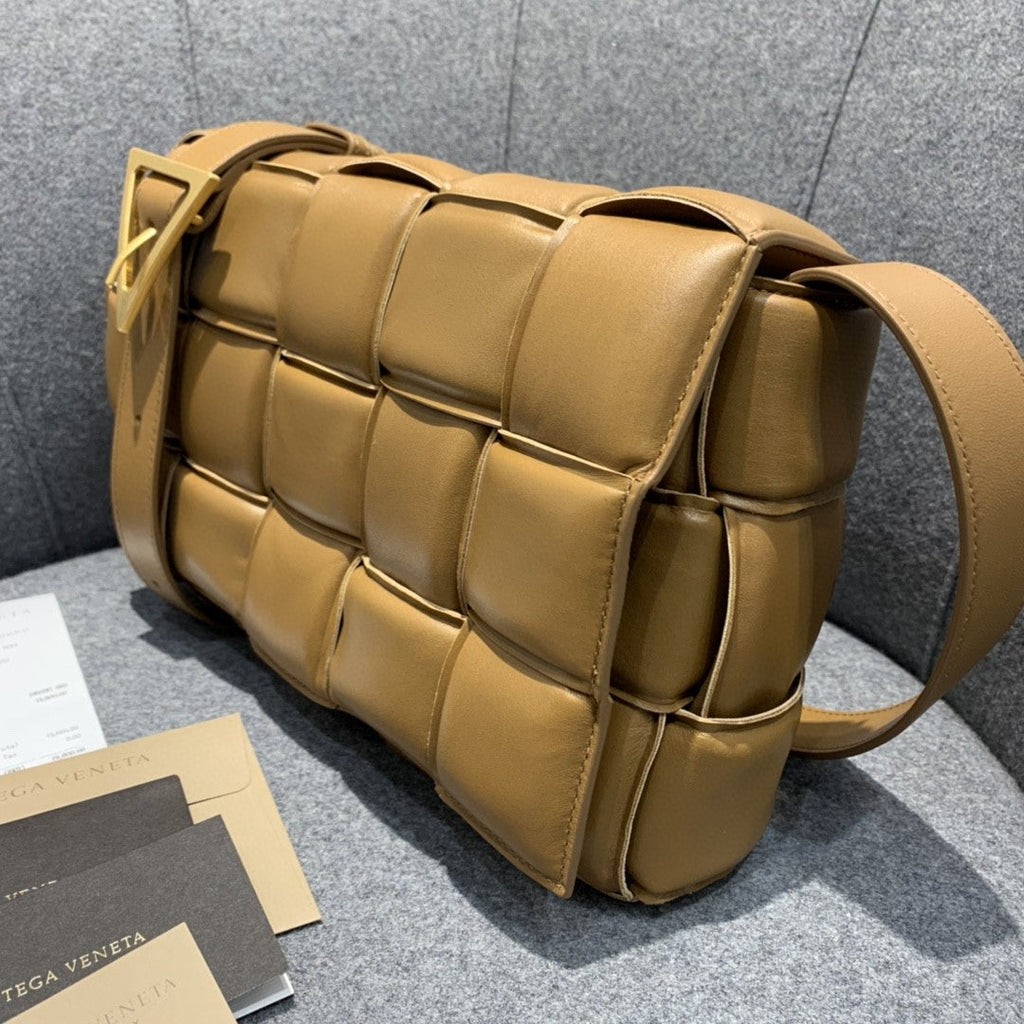 GLAMI Padded Cassette Bag For Women 10.2in/26cm In Brown 591970VCQR17745