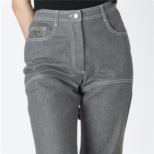 Chanel Wide Leg Jeans