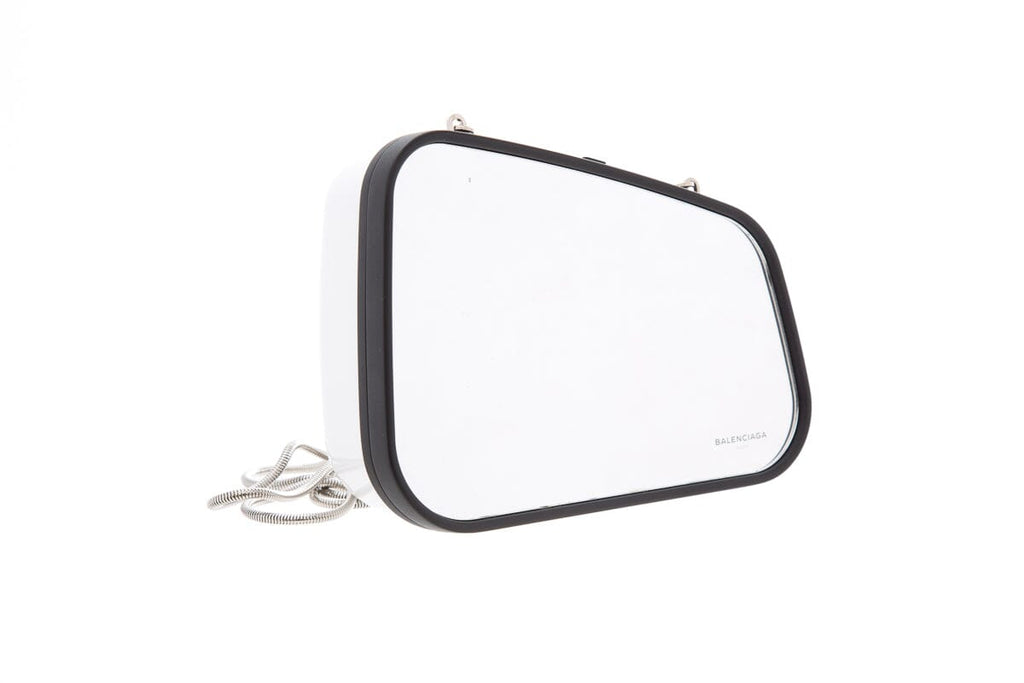 Balenciaga White Rear-View Mirror Cross-Body