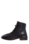Marsell Black Leather Lace-Up Ankle Boot SZ 36 NWT