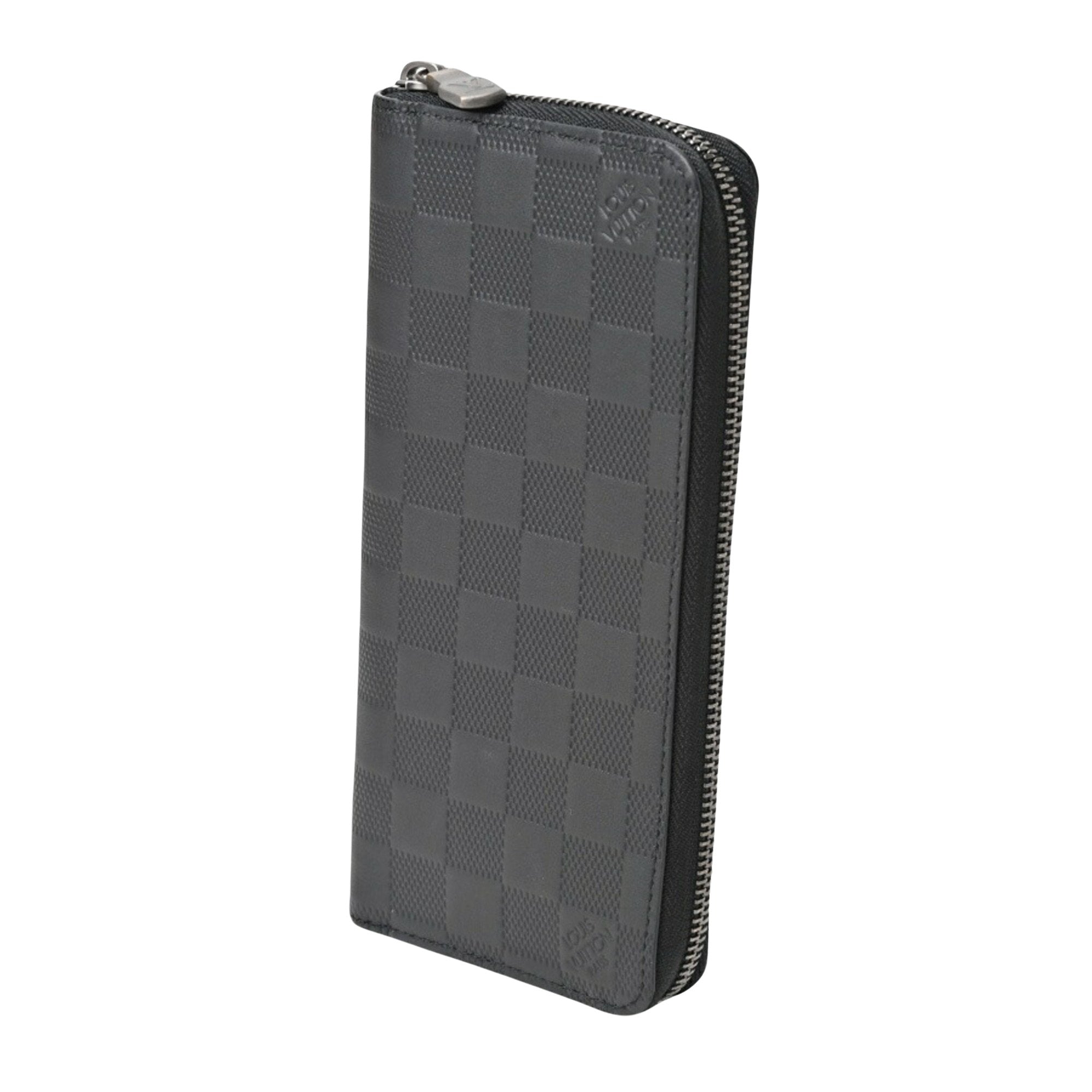 Louis Vuitton Zippy Wallet Vertical  Leather Wallet