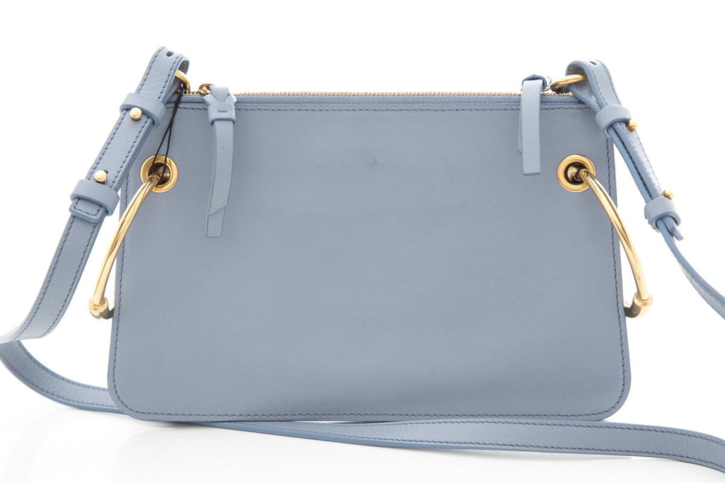 Chloe Blue Mini Roy Cross-Body